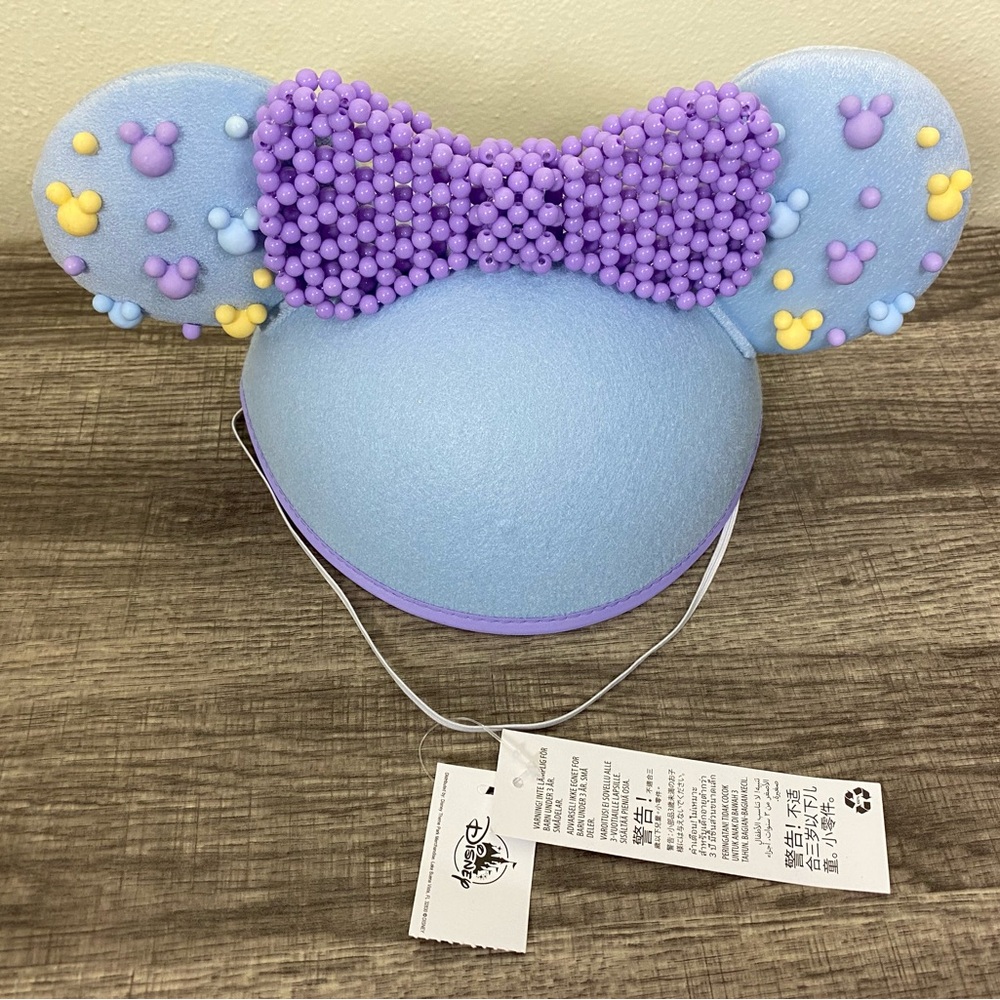 🌟 *NWT* DISNEY PARKS Beaded Minnie Ear Hat